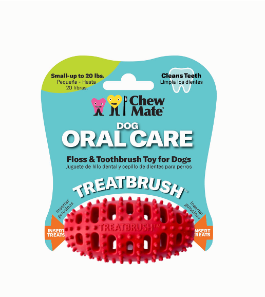 ChewMate TreatBrush 小型犬潔牙玩具包裝