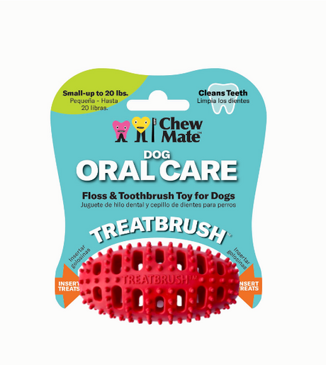 ChewMate TreatBrush 小型犬潔牙玩具包裝